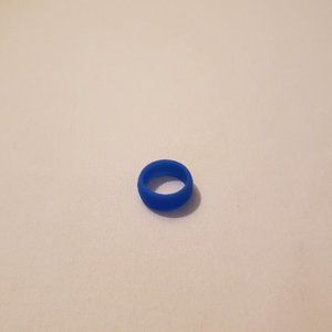 Men’s Blue Silicone Wedding Ring Size 9